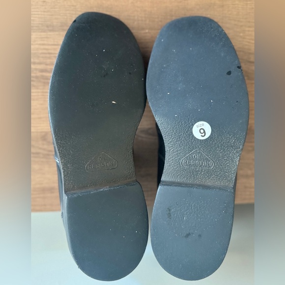 Vintage 1960’s Mason Chippewa Black Leather Steel Toe Boots Men’s Size 9 D - Picture 7 of 8